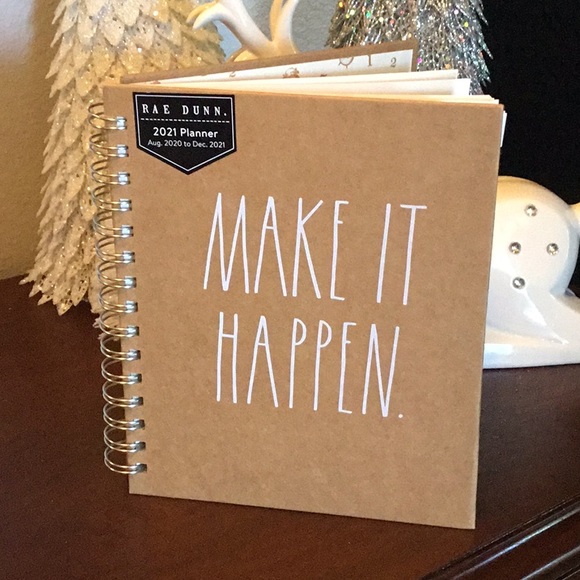 Rae Dunn Other - RAE DUNN MAKE IT HAPPEN 2021 PLANNER